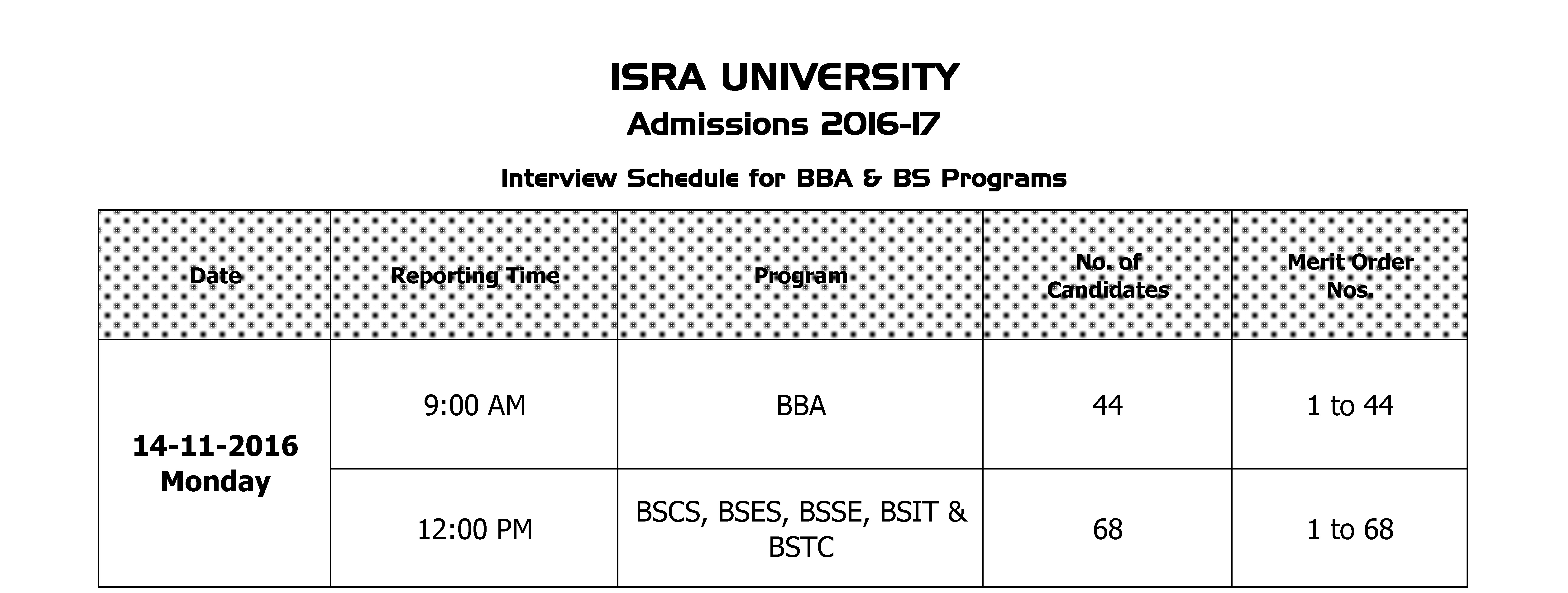 interview-schedule-for-bba-bs-programs