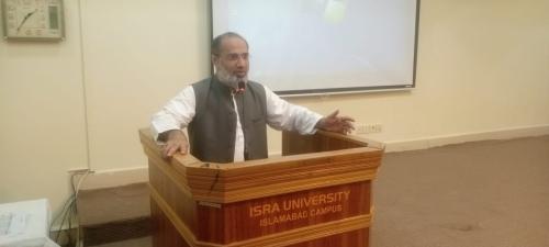 Vice Chancellor Isra University Prof Ahmed Waliullah Kazi visited Isra Univ Islamabad Campus